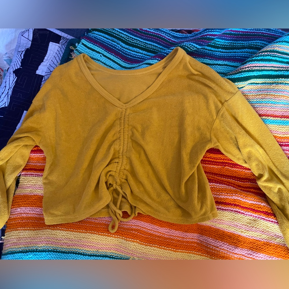 Aerie Yellow Sweater